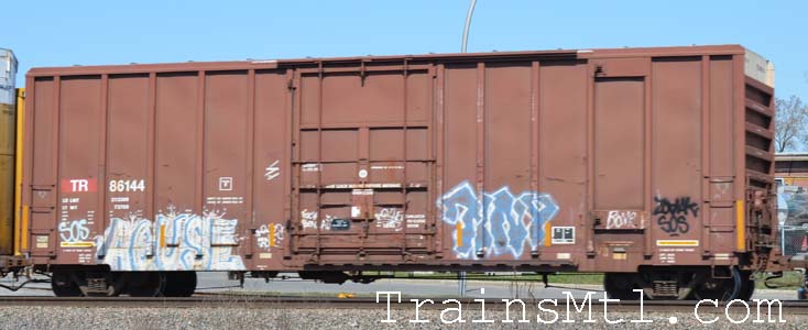 Car/wagon TR86144 left side / coté gauche